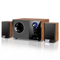 恩科S2880B木质2.1蓝牙音响 低音炮与多媒体体验的全方位解析